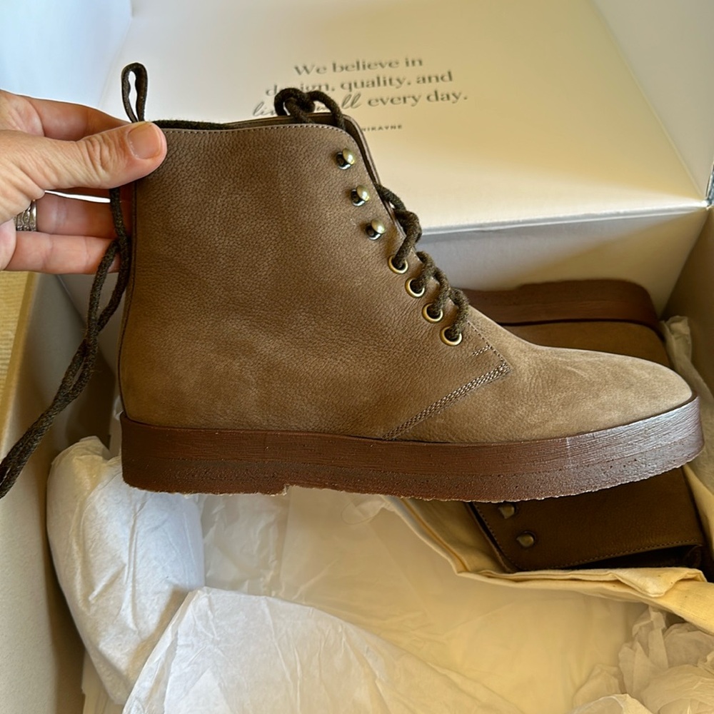 Jenni Kayne Canyon Oiled Leather Boots. Brand new in box, never worn. Size 36 - Picture 2 of 4
